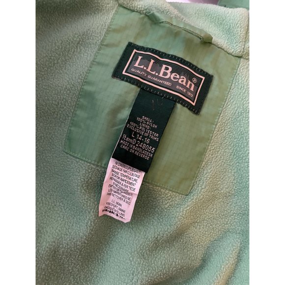 L.L.  Bean Kids Large Trail Model Rain Jacket - Picture 5 of 8
